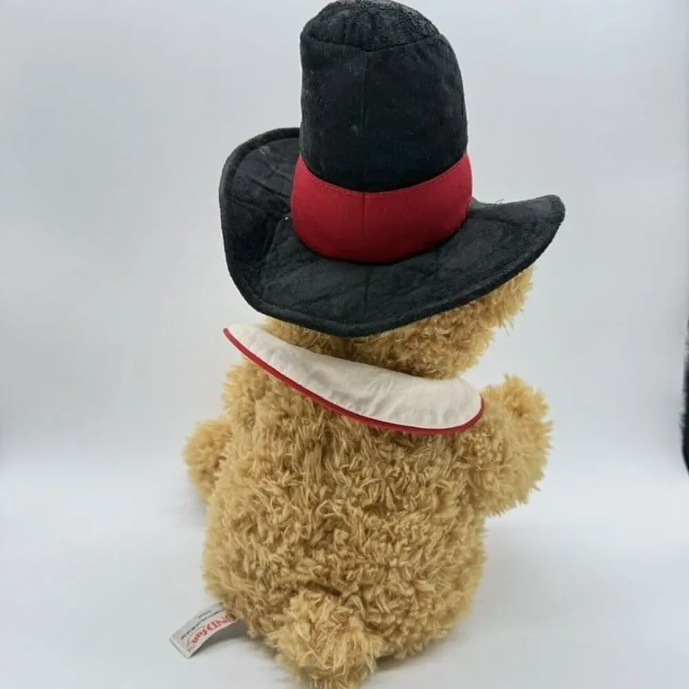 Thanksgiving‎ Gund Story Time Pilgrim Bear Plush W Turkey Book All Tested Works